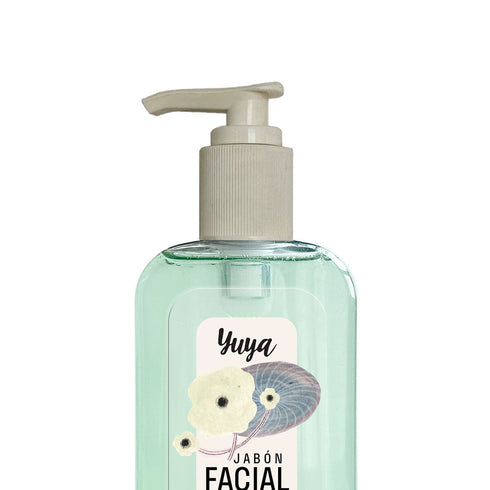 Jabón de Extracto de Árbol de Té y Pepino Jabón líquido facial Yuya